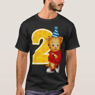 Kids Daniel Tiger's Neighbourhood My 2nd Birthday T-Shirt