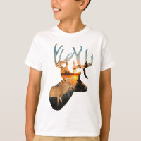 Kid's Deer Hunting Shirt, Kid's Whitetail