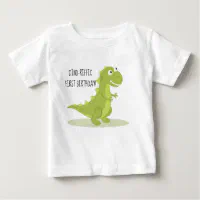 Dinosaur 1st hot sale birthday shirt