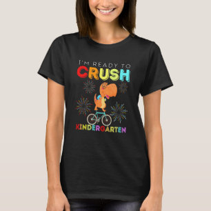 Kids Dinosaur Im Ready To Crush Kindergarten Bike T-Shirt