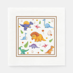 Kids Dinosaurs Napkin