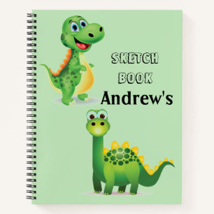 Kids Dinosaurs Sketch Notebook