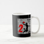 Kids Distressed 2 Year Old 2nd Bysketbyll Birthday Coffee Mug<br><div class="desc">Kids Distressed 2 Year Old 2nd Bysketbyll Birthday Slam Dunk</div>