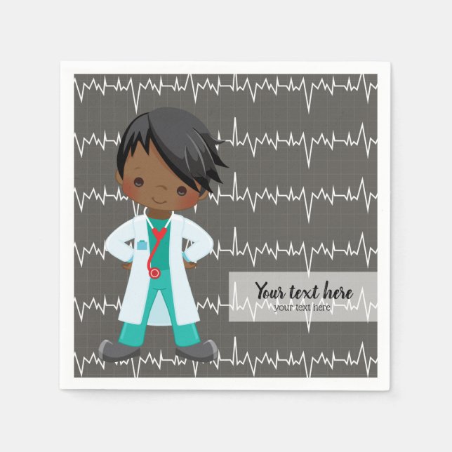 Kids Doctor Napkin (Front)