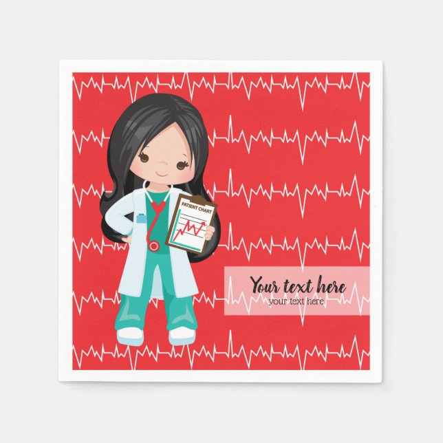 Kids Doctor Napkin (Front)