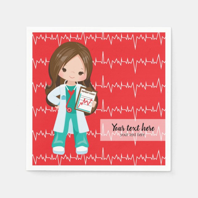 Kids Doctor Napkin (Front)
