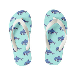 Kids Dolphin Flip Flops