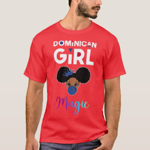 Kids Dominican Girl Magic Girls Gum Dominican Rep T-Shirt