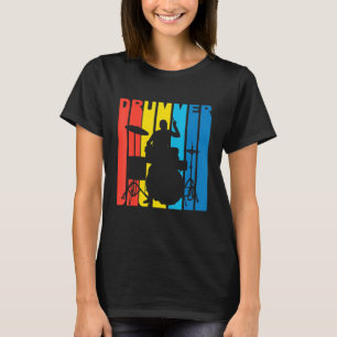 Kids drums, drums tshirt for kids, drummer girls,