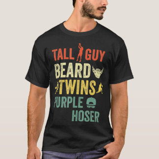 Kids Dude all Guy Beard wins Purple Hoser Perfect  T-Shirt