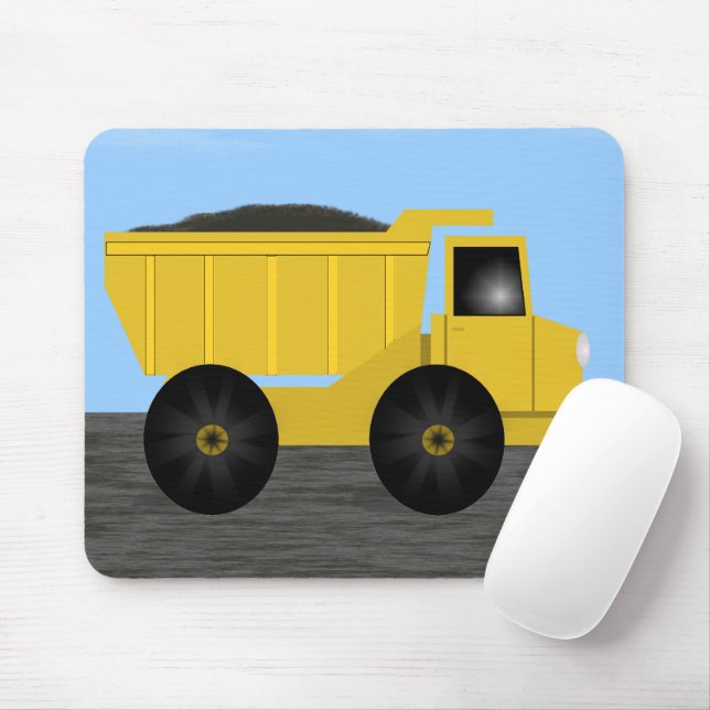 Kids Dump Truck Mousepad (With Mouse)