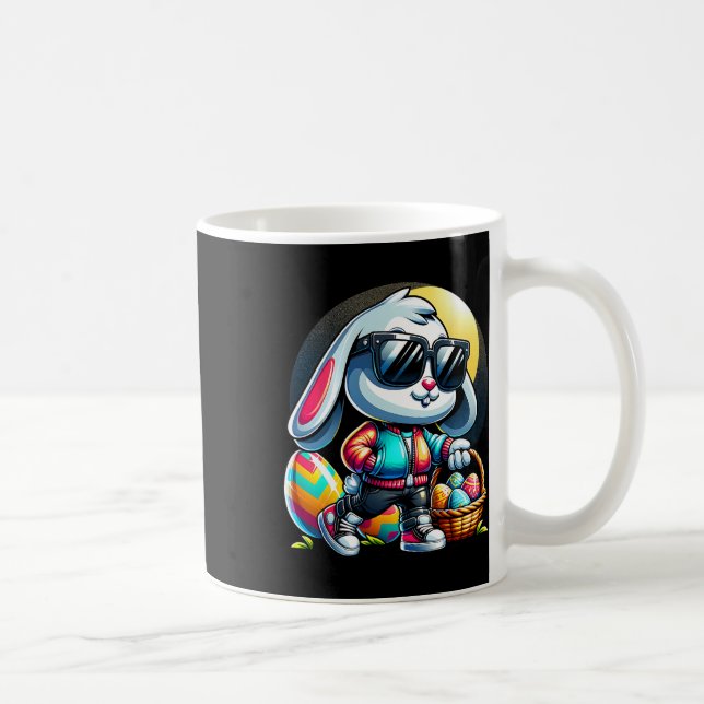 Kids Easter Bunny Boys  Coffee Mug (Right)