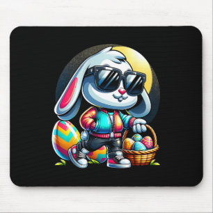 Kids Easter Bunny Boys Mouse Pad