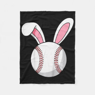 Kids Easter Bysebyll Bunny Ears Rabbit Youth Boys  Fleece Blanket