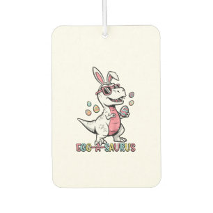 Kids Easter Dino Bunny Egg A Saurus Trex Bunny Boy Air Freshener