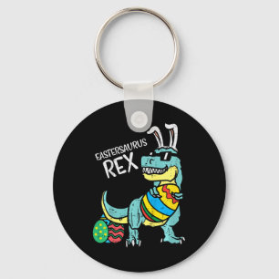 Kids Eastersaurus Rex Easter Trex Bunny Toddler Bo Keychain