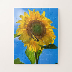 Kid's Edition Sunflower & Butterfly Jigsaw Puzzle