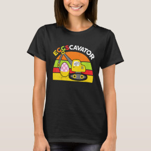 Kids Egg Hunter Easter  Toddler Eggscavator Easter T-Shirt