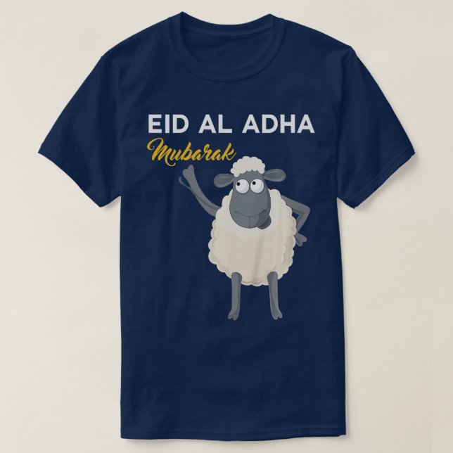 Kids Eid Al Adha for kids Eid Mubarak Happy Eid Da T-Shirt (Design Front)