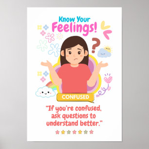 Kids Emotion Featuring Confused Poster