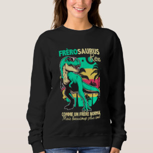 Kids Family Big Brother Dinosaur Humour Frerosaur Sweatshirt
