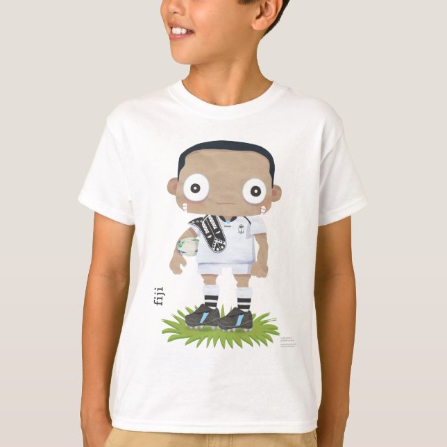 Kids Fiji Rugby T-Shirt (Front)