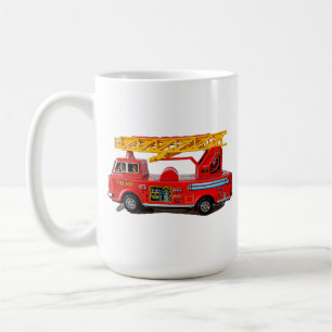 KIDS FIRETRUCK T-SHIRT COFFEE MUG