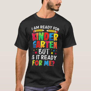 Kids First Day Of Kindergarten Back To School Stud T-Shirt