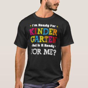 Kids First Day Of Kindergarten Boy Girl Back To S T-Shirt