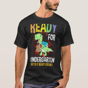 Kids First Day Of Kindergarten Dinosaur Back To Ki T-Shirt