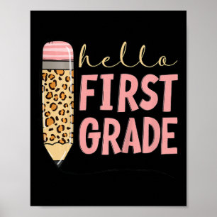 Kids First Day Of School Girls Back To School Hell Poster