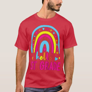 Kids First Day Of School Girls Back To School Hell T-Shirt