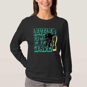 Kids First Last Day Kindergarten Levelled Up To 1s T-Shirt