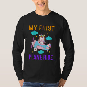 Kids First Time Flying My First Airplane Ride Boy T-Shirt