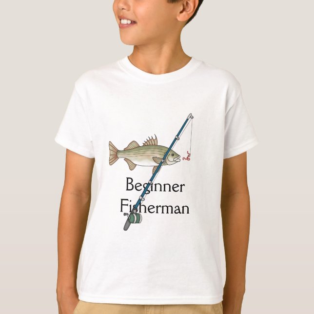 Kids Fishing GIFT  Tshirt (Front)