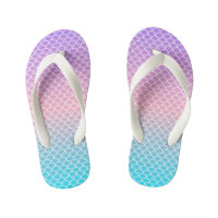 Kids Flip Flops-Mermaid