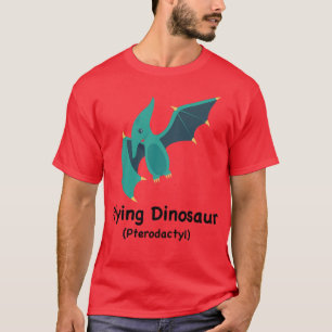 Kids Flying Dinosaur PterodactylFor Boys & Girls T-Shirt