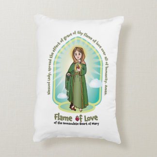 Kids FOL Mama Mary Icon + Unity Prayer Accent Pill Pillow