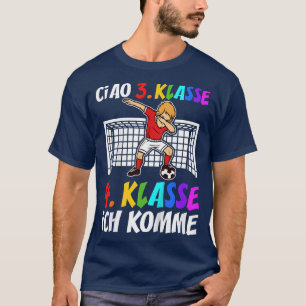 Kids Football 4th Class Primary School Quarter Cla T-Shirt
