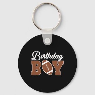 Kids Football Birthday Boy Birthday Party Boys Tod Keychain