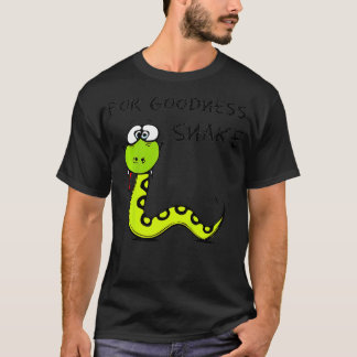 Kids For Goodness Snake Kids Funny Reptile  Boys G T-Shirt
