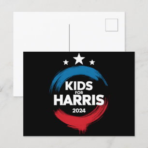 Kids For Harris President Kids Love Kamala Harris Postcard