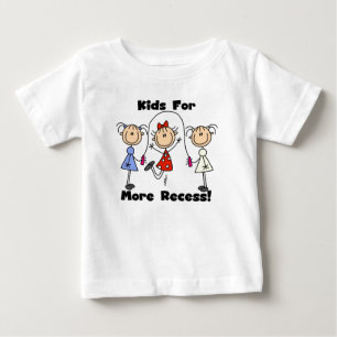 Kids For More Recess Baby T-Shirt