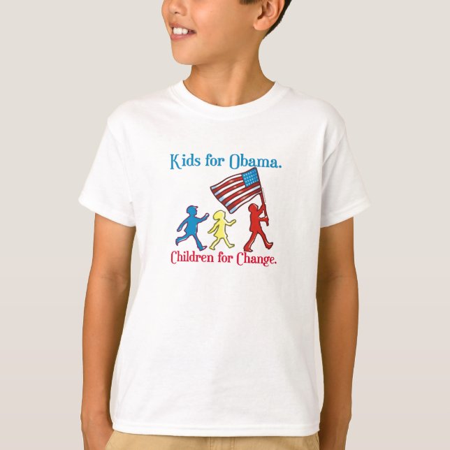 Kids for Obama T-shirt (Front)