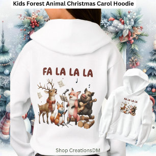 Kids Forest Animal Christmas Carol