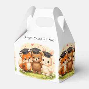 Kids Fox Bear Bunny Preschool Kindergarten Party Favor Box