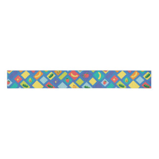 Kids Fruit and Veggie Grosgrain Ribbon