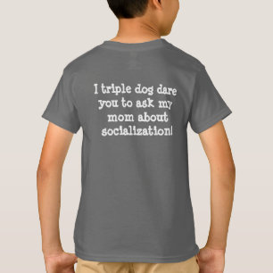 Kids Funny Homeschool Socialization T-shirt