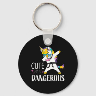 Kids Funny Karate Shirts For Girls Cute Taekwondo Keychain