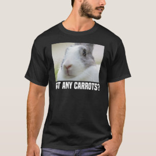 Kids Funny Rabbit Got Any Carrots Bunny T-Shirt